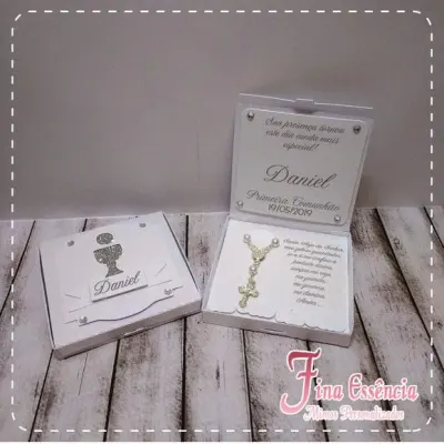 Lembrancinha de Primeira Comunhão / Eucaristia - artesanato de Fina Essência Papelaria Personalizada