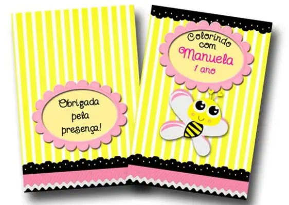 Revista para colorir ABELHA 14x10 - artesanato de PAPCRIE