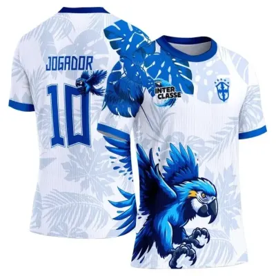 Camisa Interclasse Modelo 259 Arara Azul - artesanato de JD PRINT 3D