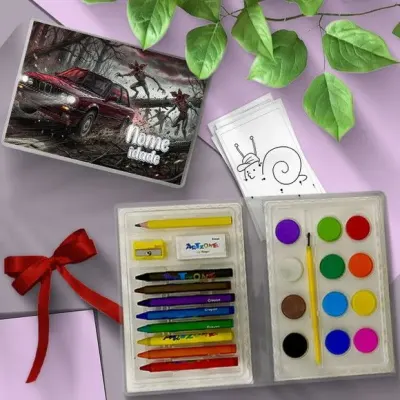 Estojo de Pintura - Stranger T Personalizado - artesanato de Mi Papelaria Criativa