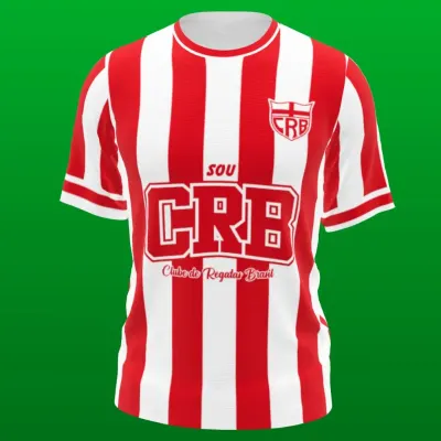 Camisa do CRB - artesanato de JD PRINT 3D