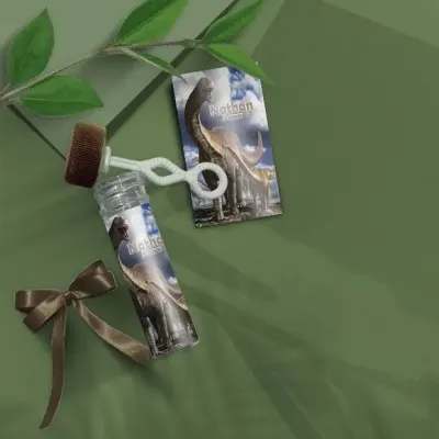 Bolha de Sabão - Dinossauro Personalizado - artesanato de Mi Papelaria Criativa