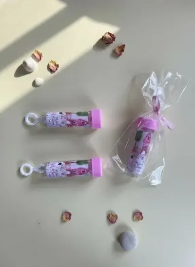 Bolha de Sabão - Fazendinha Personalizado - artesanato de Mi Papelaria Criativa