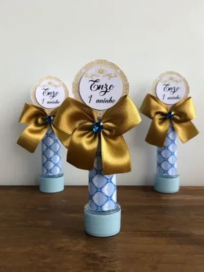 Tubete Realeza/príncipe - artesanato de Fina Essência Papelaria Personalizada