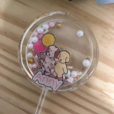 Bobbie Goods - Chocalho - artesanato de Lollipops Cristal