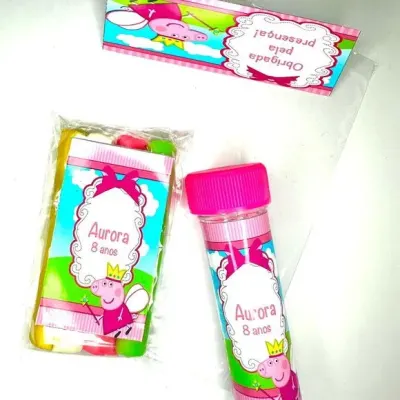 Kit Massinha + Bolha Personalizado - artesanato de Mi Papelaria Criativa