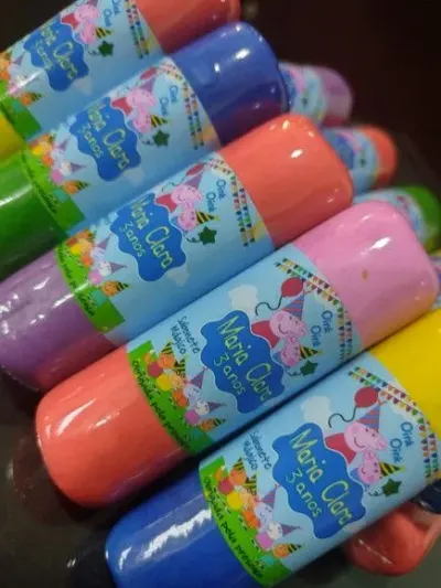 Lembrancinha Infantil Pepa Pig Personalizada Sabão Mágico - artesanato de Juliana Biz - casa e bem estar