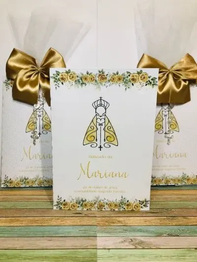 Livro De Orações Luxo Com Foto Para Batismo - artesanato de Fina Essência Papelaria Personalizada