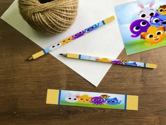 Lápis Bolo Fofos Personalizado - artesanato de Mi Papelaria Criativa