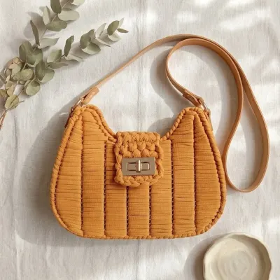 Bolsa Melissa - artesanato de Essencial Dani