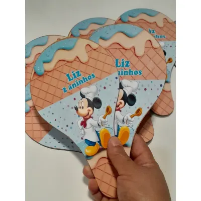 kit raquete personalizada - artesanato de ateliê Rocha