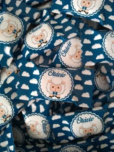 Balinhas personalizadas Ovelhinha - artesanato de Amulleto Ateliê