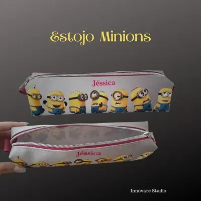 Estojo escolar simples - artesanato de Innovare Studio