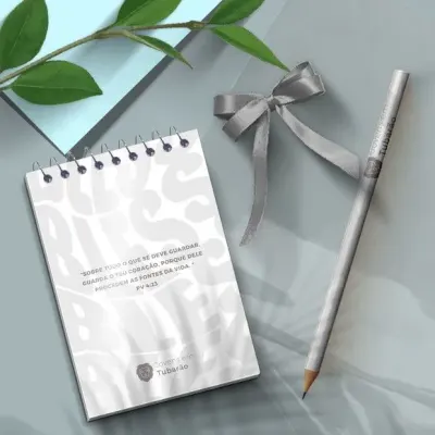 Bloquinho - Logo Personalizado - artesanato de Mi Papelaria Criativa