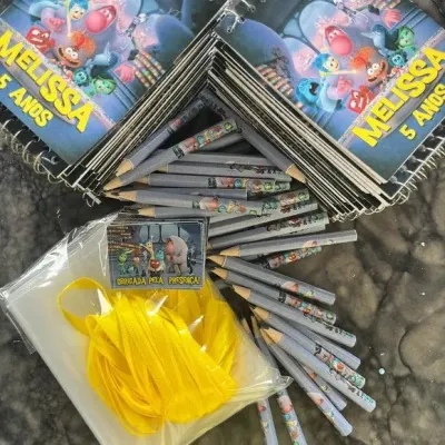 Bloquinho Divertidamente Personalizado - artesanato de Artmanha Lembrancinhas