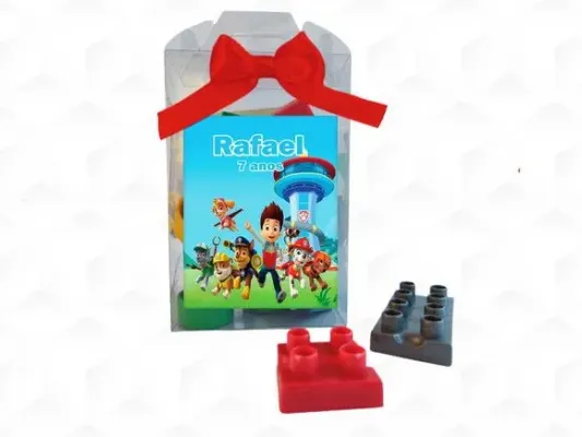 Bloco de Montar Patrulha Canina Personalizada - artesanato de creativitybynina