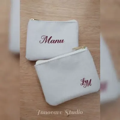 Porta Moedas Personalizado - Madrinha - artesanato de Innovare Studio