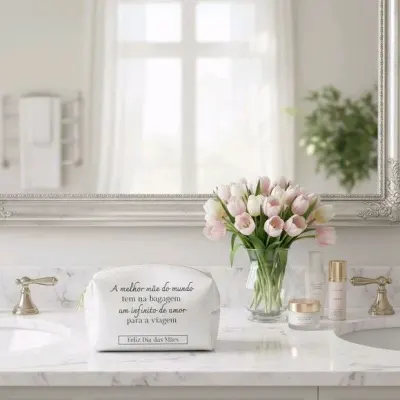 Necessaire Mini Box - Amor de Mãe - artesanato de Innovare Studio
