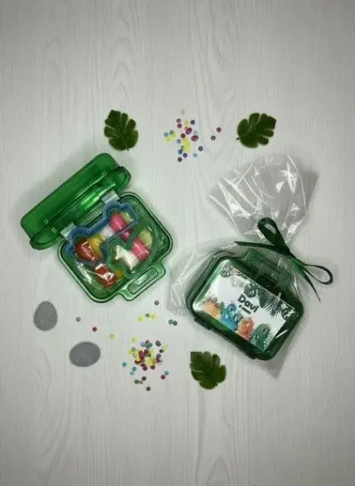 Mini Maleta - Dinossauro Personalizada - artesanato de Mi Papelaria Criativa