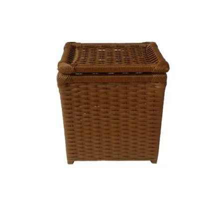Cesto Roupa Sintético Avelã 35x25x40 - artesanato de Mundo Urbano