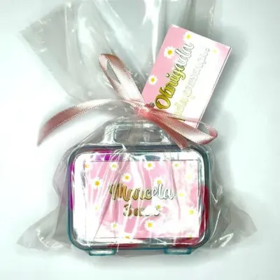 Maletinha Margarida Modelar Personalizada - artesanato de Mi Papelaria Criativa