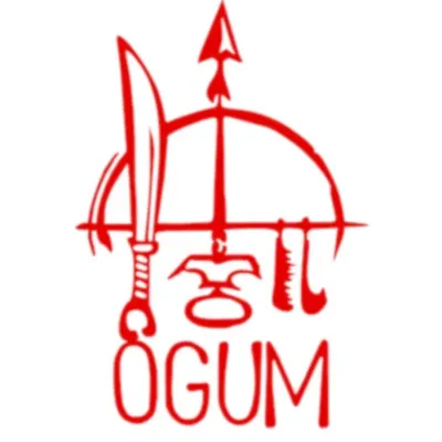 Ogum Adesivo Decorativo Orixá Ogum - artesanato de Magias Naturais