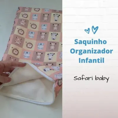 Saquinho Multiuso Infantil - artesanato de Innovare Studio