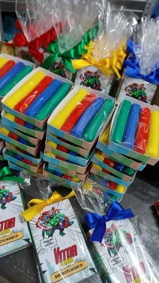 Lembrancinha Infantil Sabão Mágico - Sabonete Massinha - artesanato de Juliana Biz - casa e bem estar