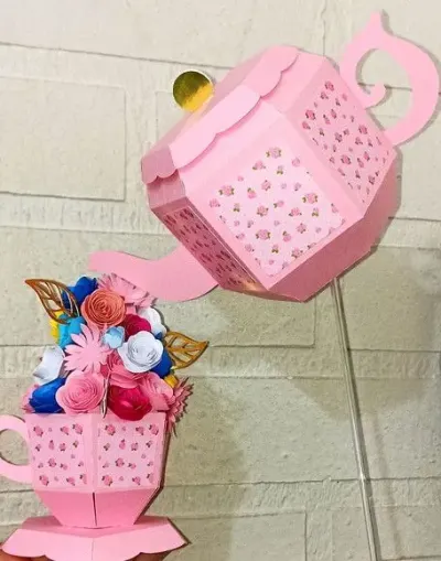 Topper Chá de Cozinha - artesanato de PAPCRIE