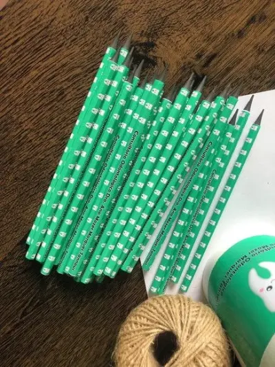 Lápis Dentinho Personalizado - artesanato de creativitybynina