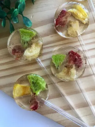 Mix Frutas - artesanato de Lollipops Cristal