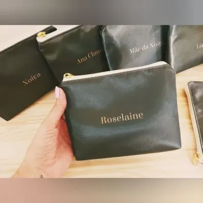 Necessaire Personalizada - Casamento - artesanato de Innovare Studio