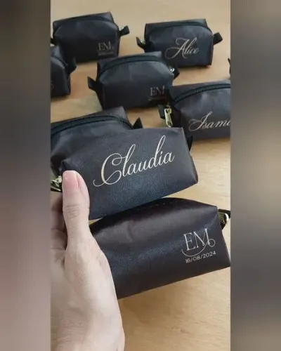 Necessaire Mini Box - Padrinhos - artesanato de Innovare Studio