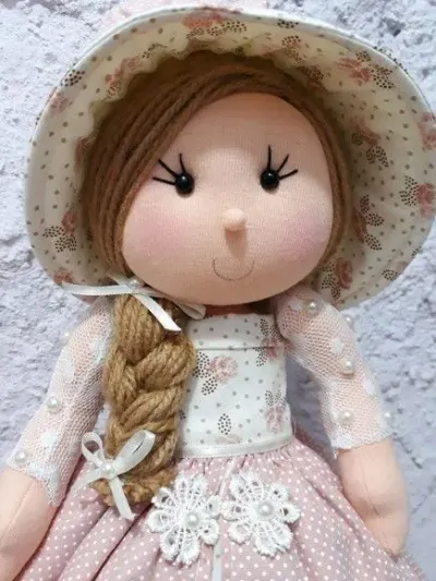 Boneca camponesa - artesanato de Ateliê cantinho do bebê