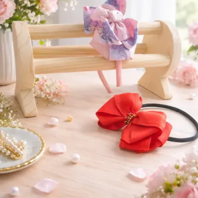 Suporte para arcos e tiaras - artesanato de Bela decor pinus