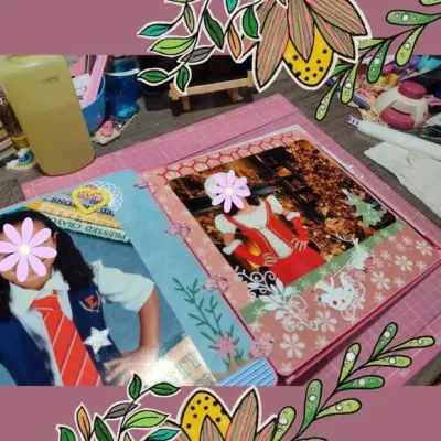 Álbum de Fotos Personalizado Minha História - artesanato de Ateliê de Criação Usina Caseira