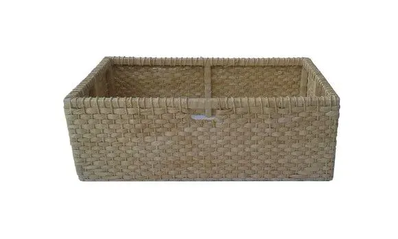 Gaveta Palha Milho NT Fechado 44x38,5x25 MDF Cru - artesanato de Mundo Urbano