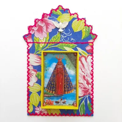 Capelinha N. S. Aparecida - artesanato de Estudio Bananeira