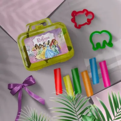 Mini Maleta - Princesas Personalizada - artesanato de Mi Papelaria Criativa