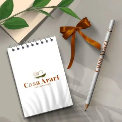 Bloquinho - Logo Marca Personalizado - artesanato de Mi Papelaria Criativa