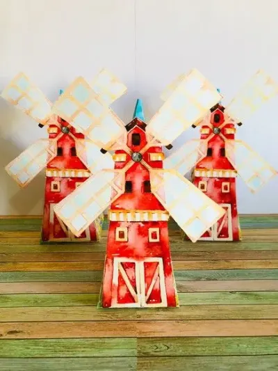 Caixa Cone Fazendinha - artesanato de Fina Essência Papelaria Personalizada
