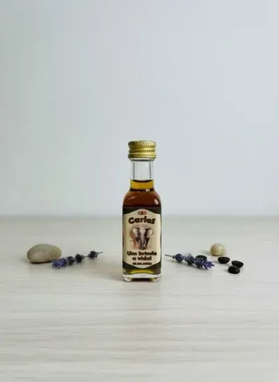 Garrafinha - 20ml Personalizada - artesanato de Mi Papelaria Criativa