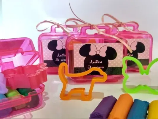 Maletinha Minnie Modelar - artesanato de Mi Papelaria Criativa