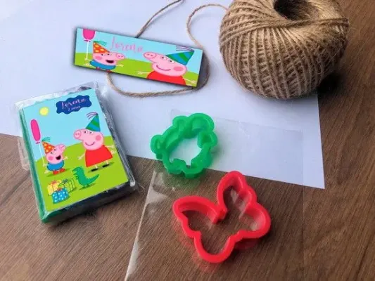 Massinha Modelar Porquinha Personalizada - artesanato de Mi Papelaria Criativa