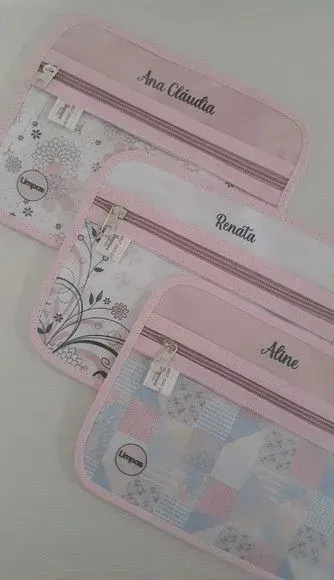 Case porta máscaras dupla face - Grande - artesanato de Innovare Studio