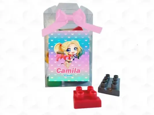 Bloco de Montar Arlequina Personalizada - artesanato de creativitybynina
