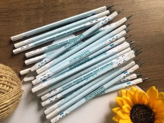 Lápis Personalizado - artesanato de Mi Papelaria Criativa