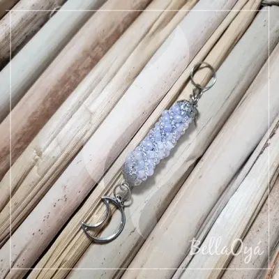 Chaveiro Chicote - Nanã - artesanato de BellaOya Guias e Brajas