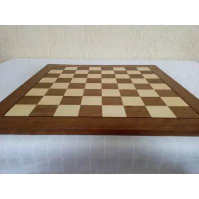 Tabuleiro de Xadrez Tradicional Catuaba Extra Grande - artesanato de Casa da Marchetaria