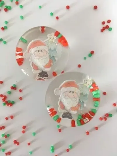 Balinhas Natal - artesanato de Lollipops Cristal